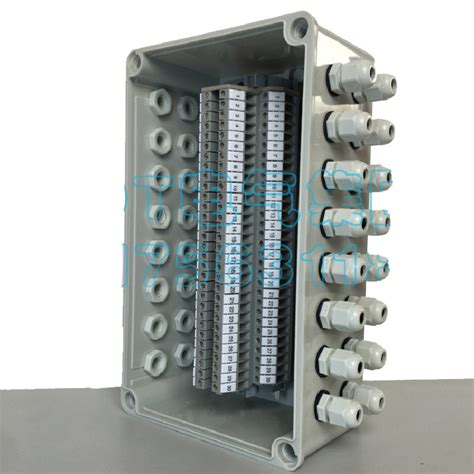 electrical terminal block enclosure|electrical enclosure with cable clamps.